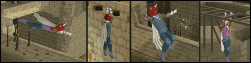 Different obstacles in the Arena