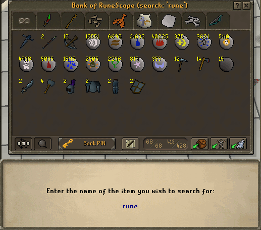 Searching Interface