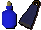 Blue cape