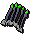 Emerald Tipped Bolts