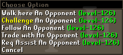 Challenge an Opponent