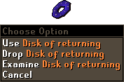 Disk of Returning