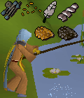 Heavy fishing rod