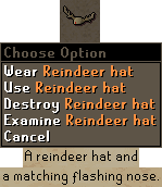 Reindeer hat