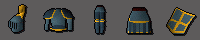 Rune Gold Trimmed Armour