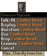 Zombie Head