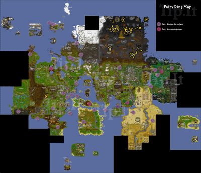 Fairy Rings Map