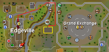 Route to Luciens House