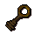 Bronze key brown