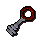 Silver key red