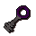 Steel key purple