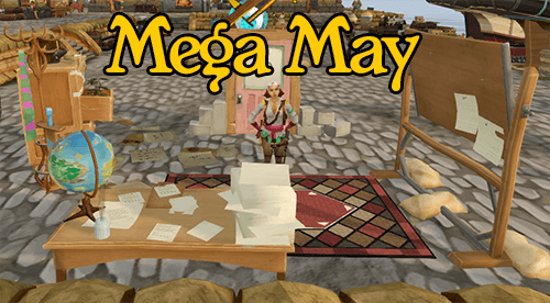 Mega May Banner